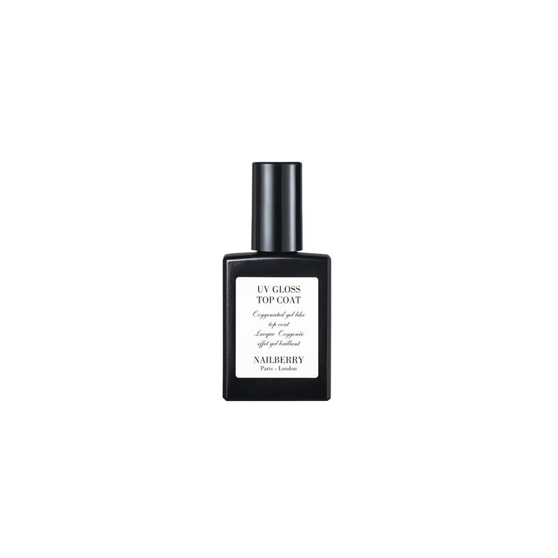 UV GLOSS TOP COAT | NAILBERRY gell lakk effekt uten lampe